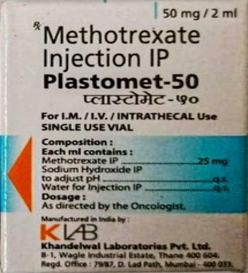 PLASTOMET 50 MG